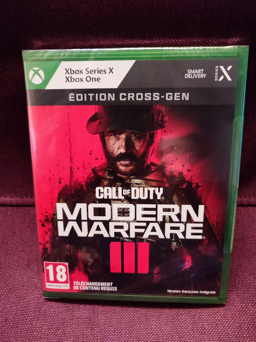 Call of Duty Modern Warfare III crossgen Xbox one/Series X neuf sous blister Img_2503