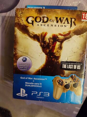 God of War Ascension (PS3) jeu + pad pack collector scellé BAISSE PRIX