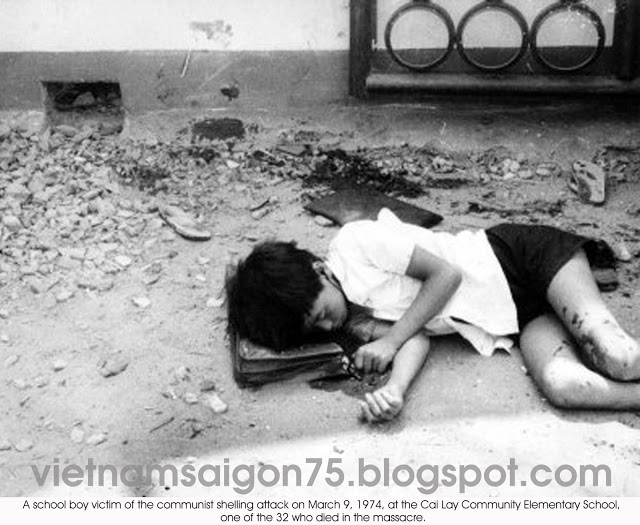 Tội ác Việt cộng Pháo Kích Trường Tiểu Học Cai Lậy, ngày 9 tháng 3 năm 1974  Vnch_c11