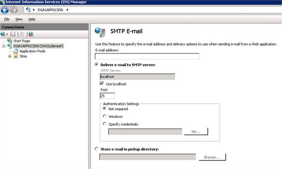 Tech Tip : SMTP relay on localhost Smtp_210