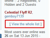 How to remove 'Who is online?' from my forum? Screen11