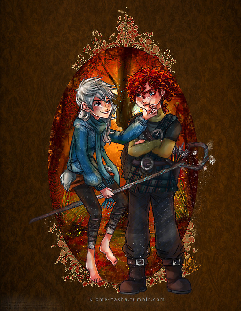 (Fan art) Merida, Rapunzel, Jack et Hiccup - The Big Four - Page 42 Jarida11