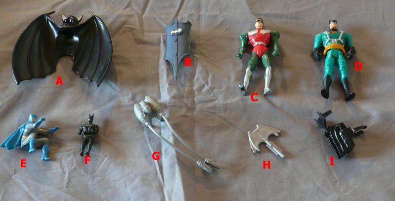 Besoin d'aide identification BATMAN + divers jouets et accessoires Batman10