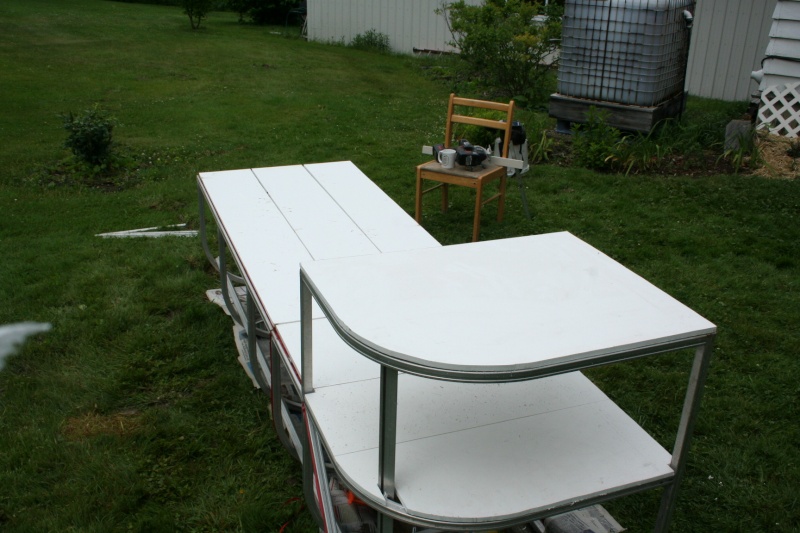 Aluminum and Vinyl Table Top Img_7714