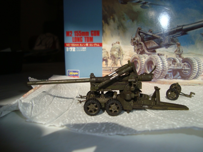 M2 155mm Gun Long Tom Hasegawa (+Me Tractor hasegawa) Terminé Dsc08558