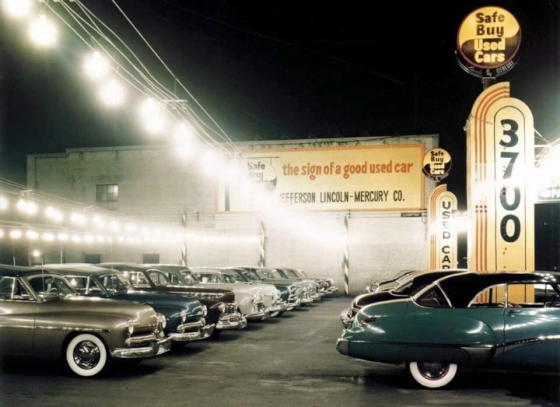 Car Showrooms & Dealerships - Concessionnaires automobiles - 1950s - 1960s 11745811