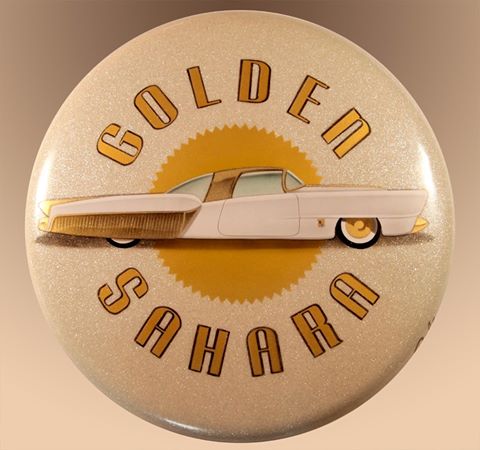 1953 lincoln Barris "golden sahara" le kustom doré a l'or fin 125