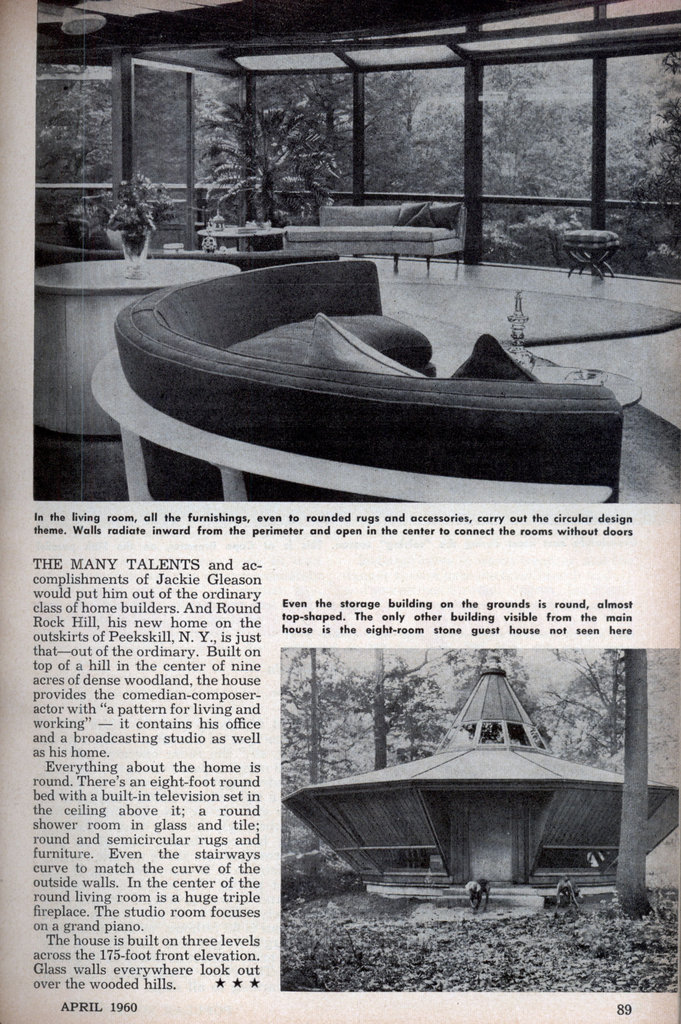 Jackie Gleason’s Round House - 1960 - Peekskill, N.Y (USA) Xlg_gl11