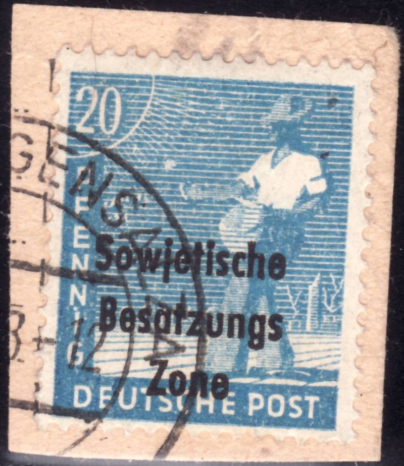 stempel - Allgemeine Ausgaben der Sowjetischen Besatzungszone - Seite 2 189-v10