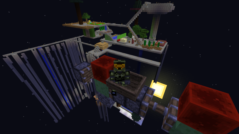 Flew across skyblock in my flying machine 2015-010