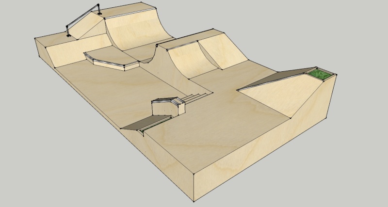 Wooden Park Build and Progress Finger21