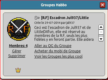 Ouverture de l'escadron de Jul937 et LittleDXfun Contre18