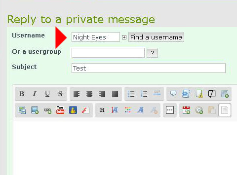 How to Send a Mass Private Message? Field110