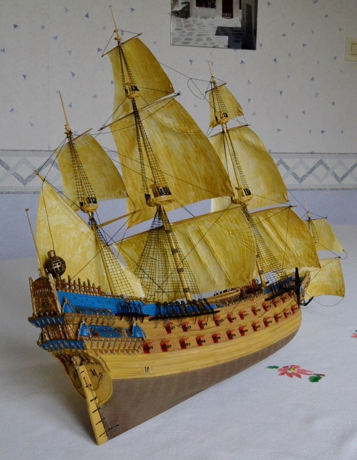 Vaisseau suédois Vasa [Airfix-Revell 1/150°] de Sangha Dsc_6215