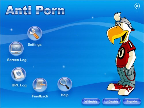  برنامج حجب ومنع المواقع والاعلانات الاباحيه Anti-Porn 23.0 بحجم 5 ميجا	 Awagiw10