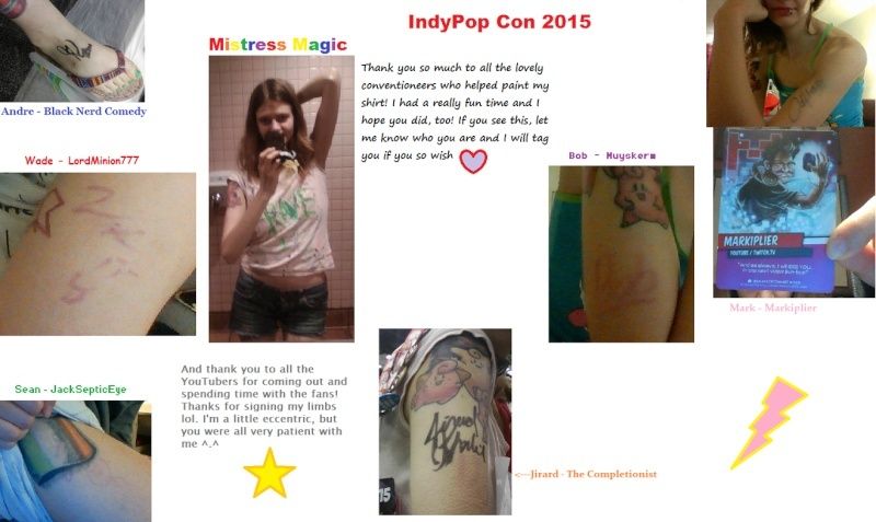 Mistress Magic's IndyPop con! Collag10