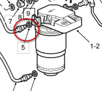 Problèmz pour changer le tuyau de entrz filtre à gasoil et moteur Dispo_12