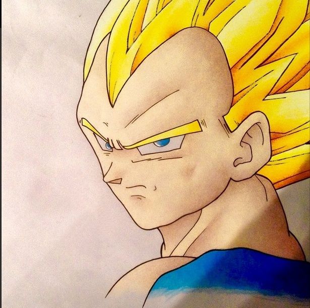 [Terminé] Concours : Fan art Vegeta11