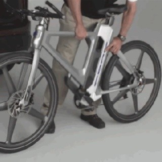 Ford Built a Folding E-Bike That Shakes to Tell You a Pothole Is Coming Square10