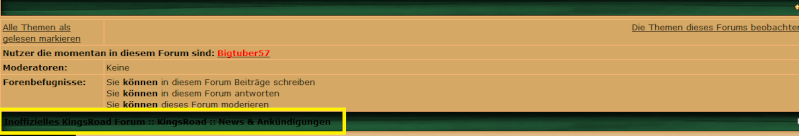 Legende t42670 -das -team -des -forums - [phpBB2] "Wo man gerade ist" Legende Schriftfarbe ändern? Schrif10