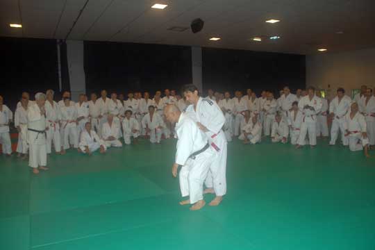 Rare judo seminar with Isao Okano, Waldemar Legien, CK Semina10