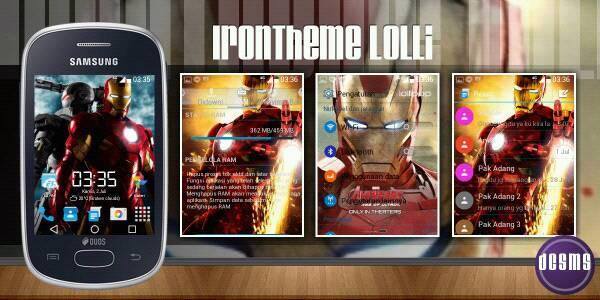 Theme Ironman for Lollipop rom 11659412