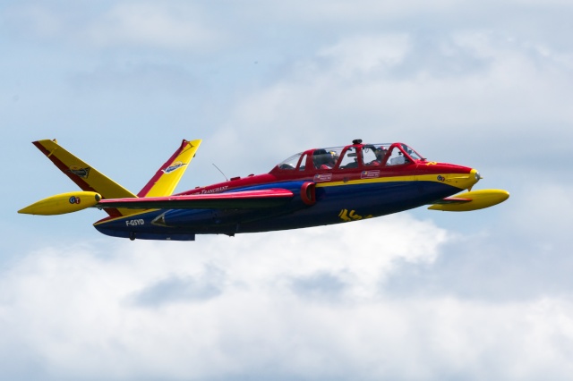 Fouga CM-170 Magister n° 315 (F-GKYF) Patrouille Tranchant Nik_9610