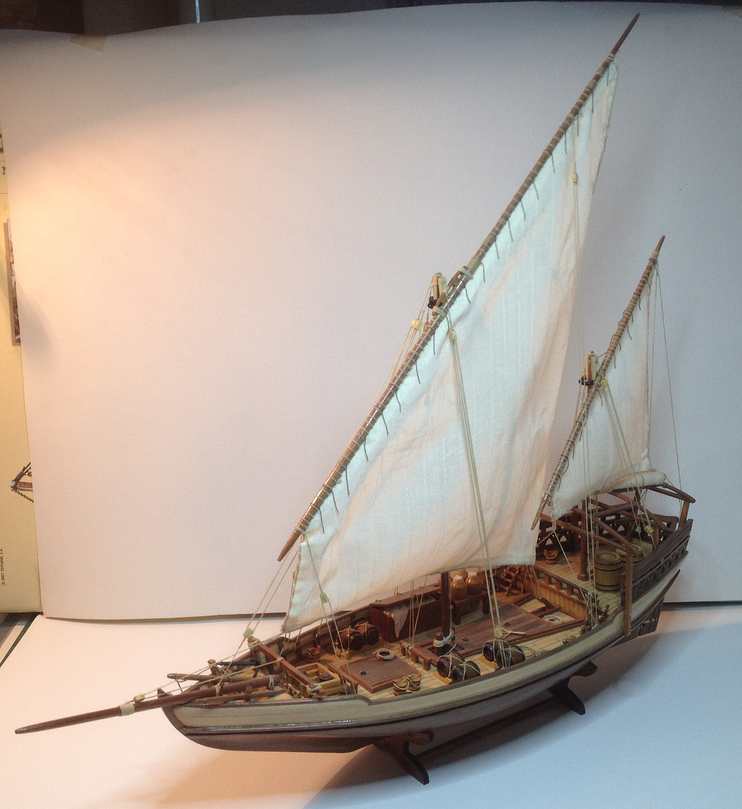 LE SULTAN, Petit Dhow Arabe au 1/60 de chez Artesania Latina Sultan12