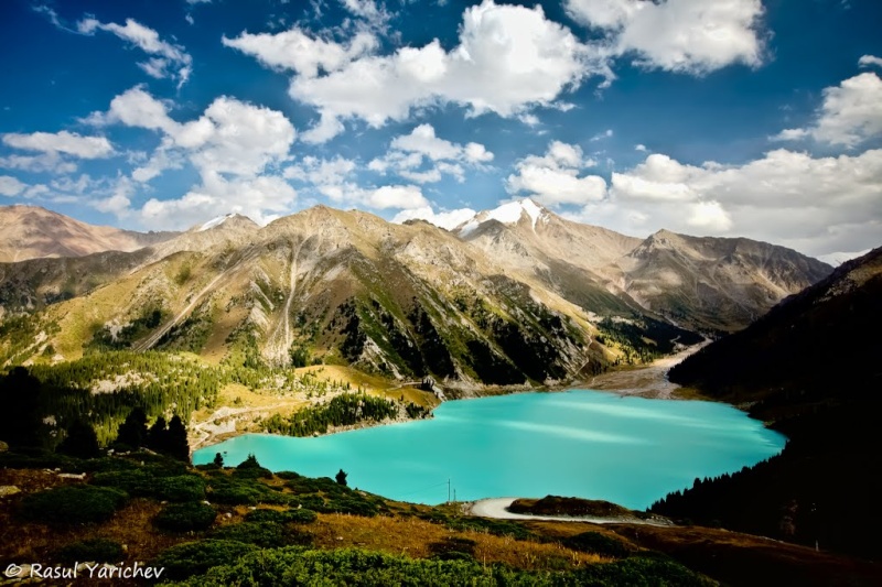 Lac d'Almaty, Parc national d'Ile-Alatau au Kazakhstan.  40928110