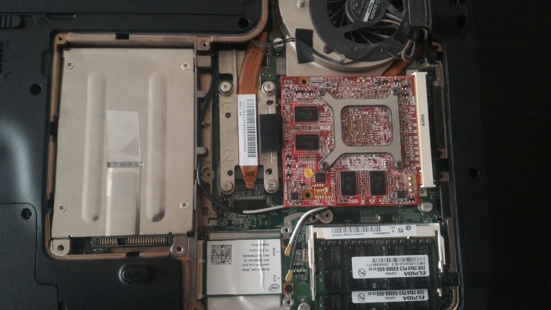 Passer du disque dur au SSD 710