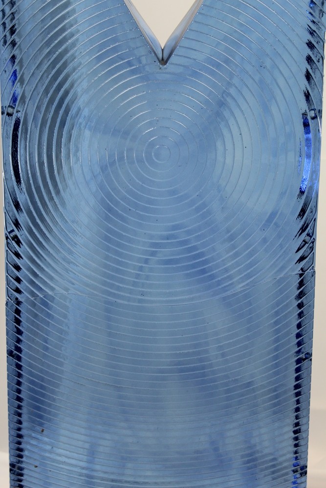 30" x 12" x 4" Huge Art Glass monolithic blue Img_1213
