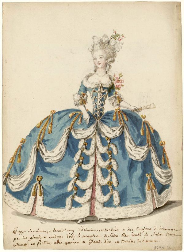 Queen Marie Antoinette and fashion F5a12510