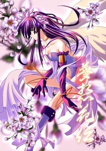 Images de filles aux cheveux violets Manga-10