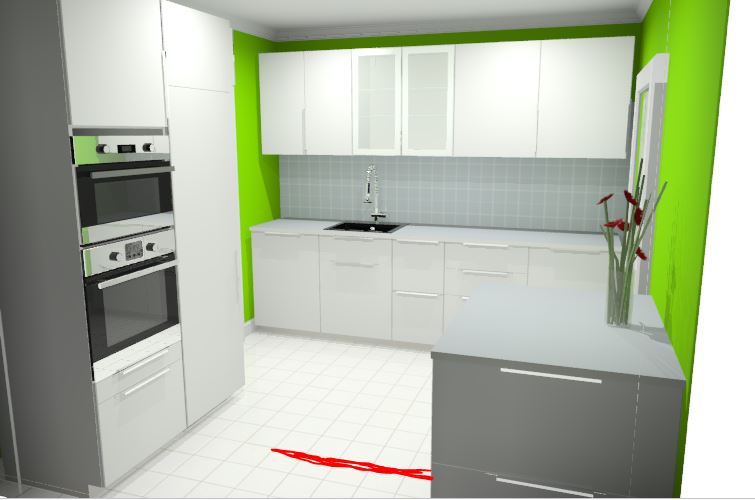 Carrelage cuisine Cloiso10