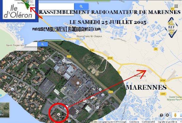 Marennes - Salon Radio... Marennes (25 Juillet 2015) Carte-10