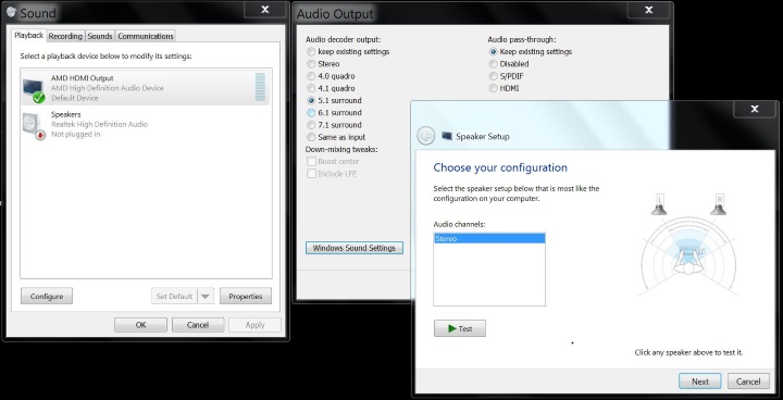 MPC-HC volume control disabled during bitstreaming playback Audio11