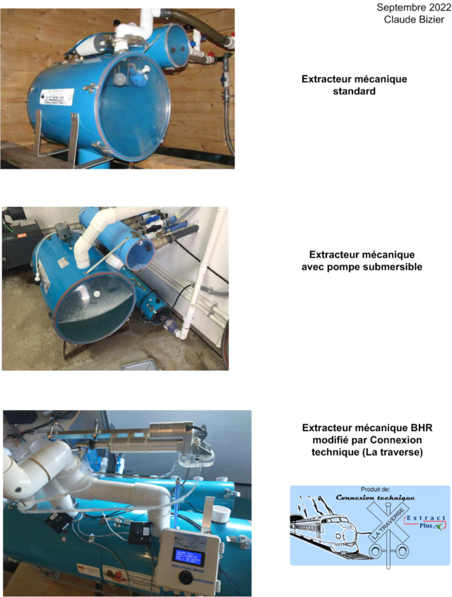 extracteur avec pompe submersible ou pas ? Montag10