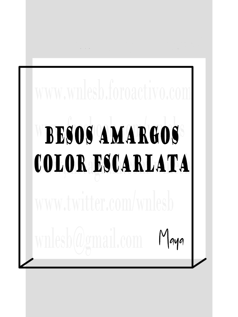 Besos Amargos Color Escarlata - Maya Besos_10
