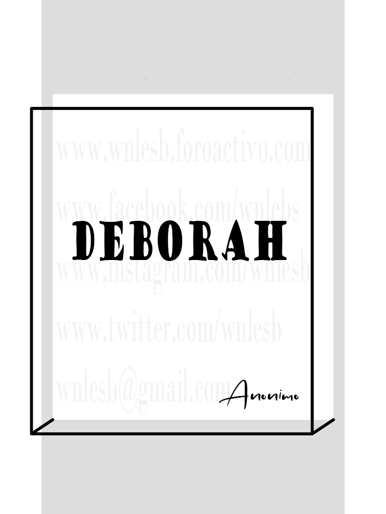 Deborah - Anónimo Debora11