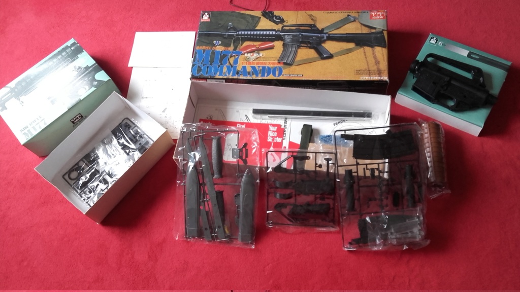 la préhistoire de l'airsoft XM177 spring ACADEMY 20180729
