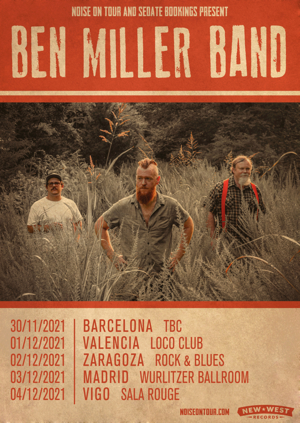BEN MILLER BAND (USA, New West Records): 1ª gira Diciembre 2021! (Bluegrass / Dirty Folk & Country!) Ben_mi11