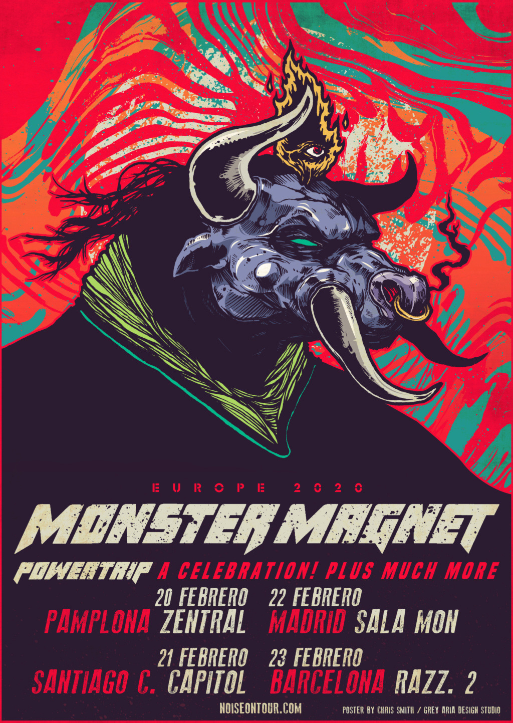 MONSTER MAGNET - Gira especial "POWERTRIP" + CLÁSICOS / Febrero 2020! Monste10