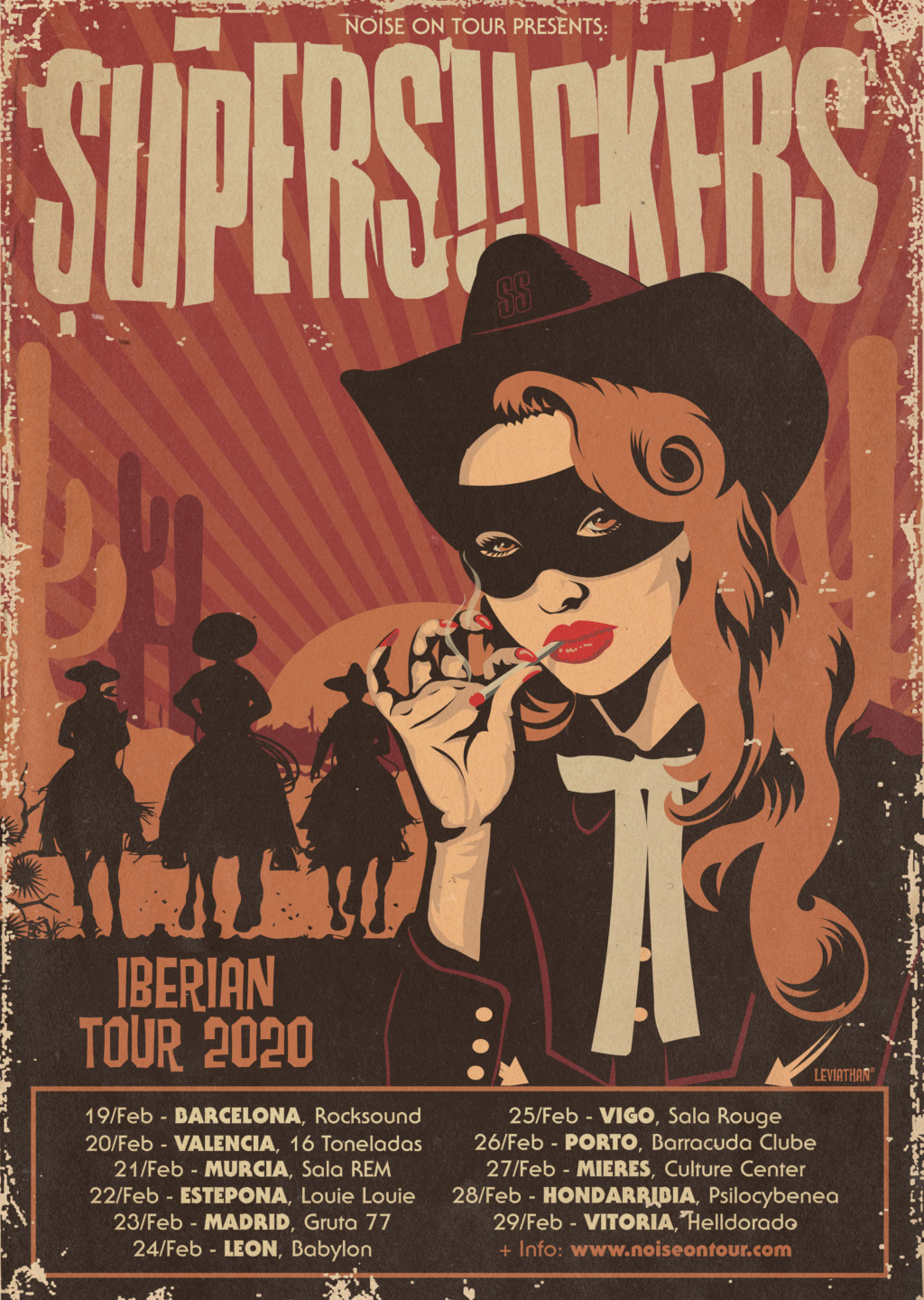 SUPERSUCKERS recorrerán la Península (11 Fechas!) en Febrero 2020 con nuevo disco + hitazos! Supers10
