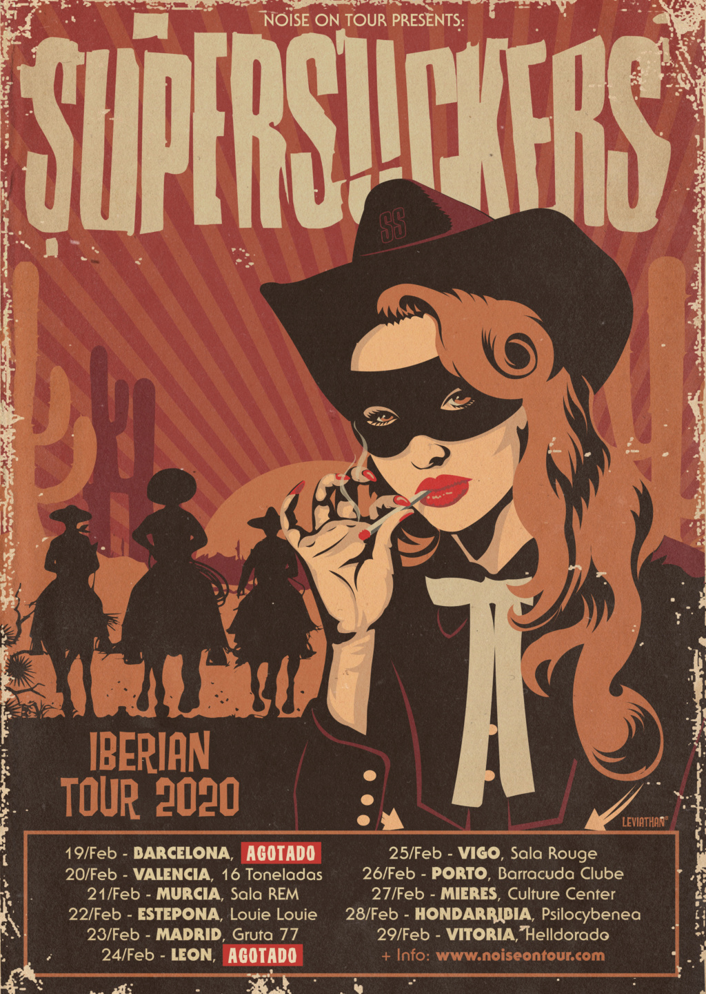 SUPERSUCKERS recorrerán la Península (11 Fechas!) en Febrero 2020 con nuevo disco + hitazos! Supers11