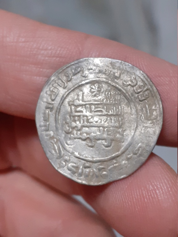 Dírham de Abderramán III con Qasim, 330 H, al-Ándalus 20211010