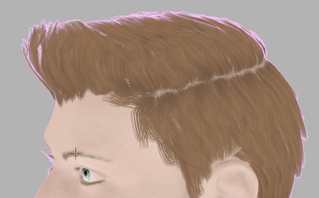 Alpha for Hair with Diffuse, Opacity and Transparency Files 213