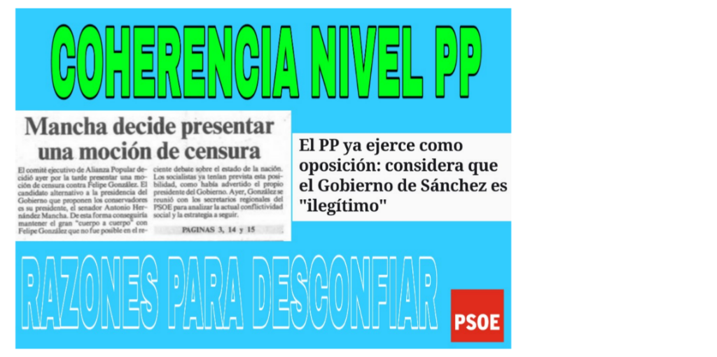 Partido Socialista Obrero Español | Razones para confiar. Picsar23