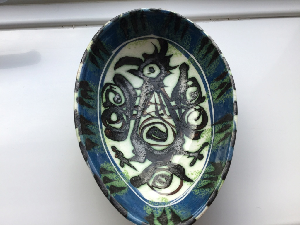 Celtic pottery bowl mousehole or Newlyn Bill Fisher 268dc810