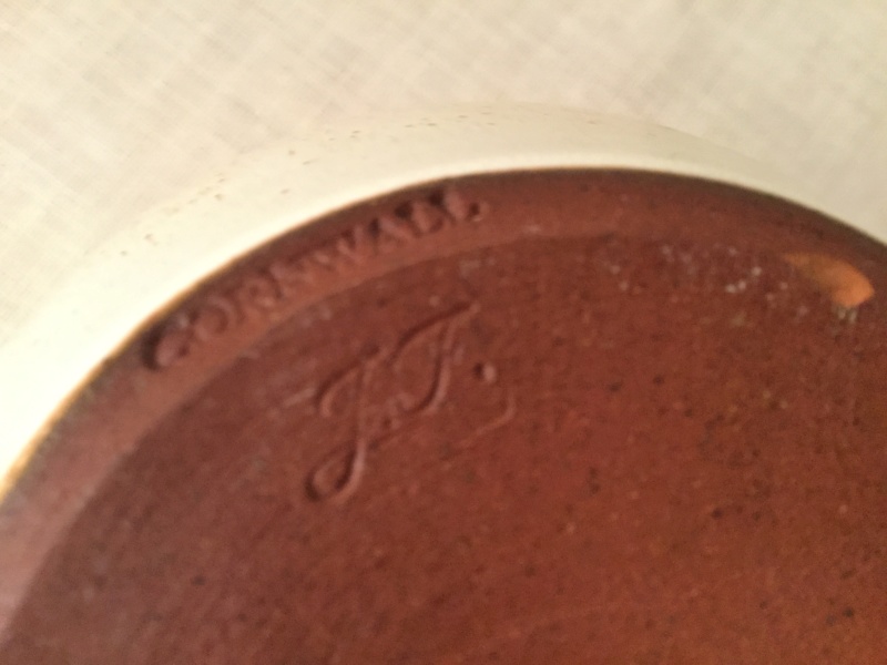 Joan Fergus, Penpol Ceramics, St Austell and Charlestown Potteries Cornwall 34c0c910