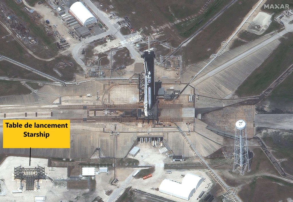 [SpaceX] Pad 39A : aménagements pour le Starship 24_mai10
